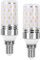 SanGlory 2 Stück E14 LED Lampen Warmweiss 2700K, LED E14 9W Maiskolben Led Mais Birne E14 950 Lumen ersetzt 80W Birne, 360° Leuchtmittel E14, Kerzenleuchten