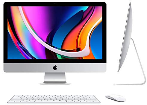 Apple iMac 5K / 27 pollici/Intel Core i7 4.2 GHz/RAM 32 GB/HDD SSD 512 / RADEON 575 4GB/ 2017 / TASTIERA E MOUSE COMPRESI (Ricondizionato)