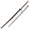 damdos Halloween Prop Weapon Demon of Slayer Cosplay Sword, PU Foam 31.5inch Tsuyuri Kanao Swords, Kamado Tanjirou Swords Xmas Birthday Gifts (Tsuyuri Kanao)