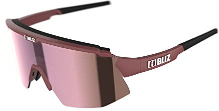 Bliz Breeze Small Sportbrille, matt Burgundy-Brown Rose Multi