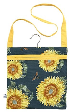 Dexam RHS Sunflower Peg Bag - Navy