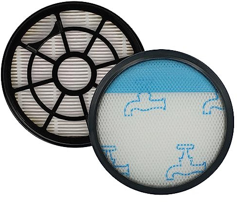 vhbw Lot de filtres compatible avec Rowenta Swift Power Cyclonic RO2917, RO2917EA, RO2932 aspirateur - 2x Filtres (filtre HEPA, préfiltre)