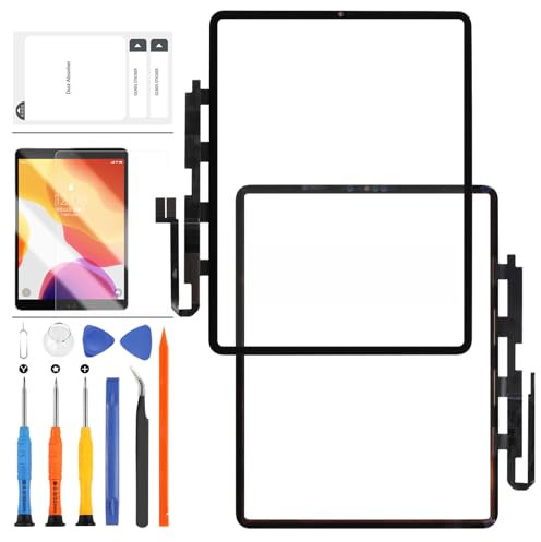 Bildschirm-Ersatz kompatibel für iPad Pro 12.9 5. Generation 2021 Touchscreen-Ersatz kompatibel kompatibel für iPad Pro 12.9 5. Generation Digitizer A2379 A2461 A2462 Sensor Glas Reparaturteil Kits