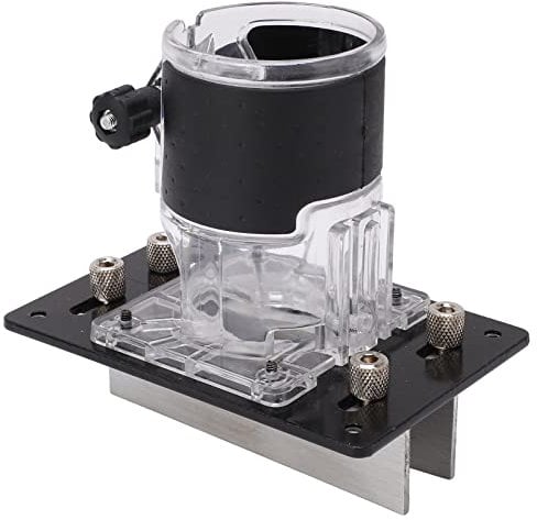 Wood Router Slotting Locator, Slotting Machine Bracket Stable Support for Woodworking Projects