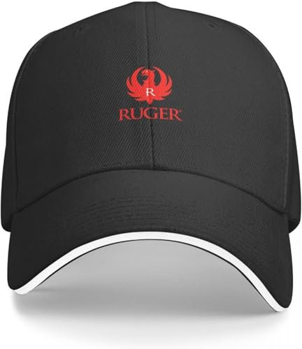 Baseballkappe Hip Hop Sonnenhut Ruger Logo Merchandise Essential Essential T-Shirt Baseball Cap Gentleman Hat Golf Hat Damen Hüte Herren