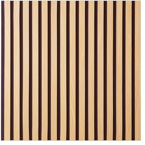 Homestyle4u 2654, Akustikpaneele Holz 60x60 cm 1 Paneele Wandpaneele Wandverkleidung Akustik Wandpaneel Dekorpaneele