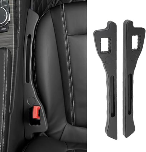 2 pcs Car Seat Gap Filler for Jaguar XE 2015-2024, Soft Car Gadget Leak-proof Auto Seat Sealing Plug Seat Gaps Organiser Accessories