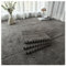 Plush Foam Floor Mats,9pcs Interlocking Foam Carpet Mats With Border,Soft Fluffy Foam Floor Tiles Play Mat,Squares Puzzle Area Rugs For Living Room & Bedroom(Size:12x12inch,Color:Gray)
