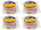 GeVo Meisenringe Sparpack 4 Pack mit je 3 Ringen Fettfutter Wildvogelfutter Premium Vogelfutter - die Alternative zu Meisenknödel Heinrichs Agrar