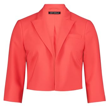 Betty Barclay Damen Kurzblazer mit 3/4 Arm 40, Poppy Red