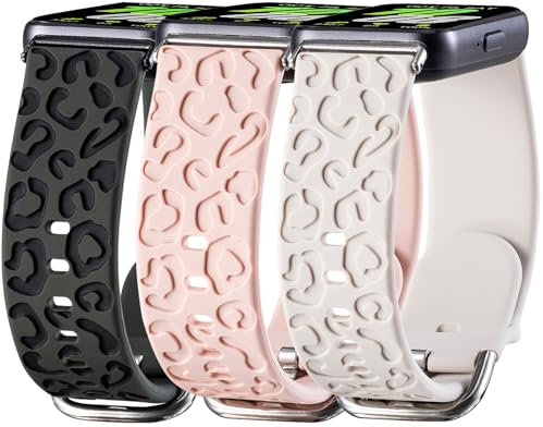 3 Stück Silikonarmband Kompatibel mit Samsung Galaxy Fit 3 Armband, Weiches Silikon Verstellbare Fitness Ersatzbänder Kompatibe für Samsung Galaxy Fit 3