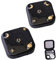 2 Pièces Étui pour Lentilles de Contact Portable - avec Miroir Mini Boîte pour La Maison Ou Les Voyages