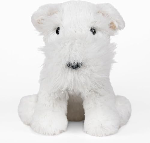 Warmies Microwavable Plush Westie, Heatable Weighted Heat Pad, Lightly Scented with French Lavender - Large