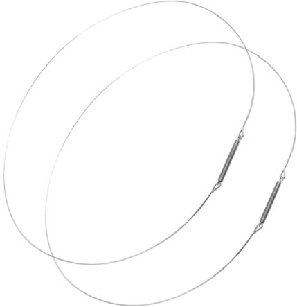 KONTONTY 2pc Stainless Steel Washer Door Seal Ring Gasket for Front Load Washing Machines Durable and Reliable Door Lock Tool Ensures Optimal Cleaning and Safety Standards