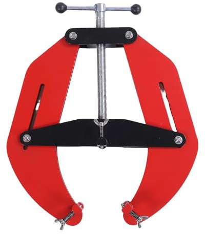 Fabater Strong Hand Tools, High Strength Pipe Alignment Clamp, Pipe Diameter Capacity: 4.41'' - 12, Fit-Up Clamp, Quick Acting Screws, Stainless Steel Adjustment Screws