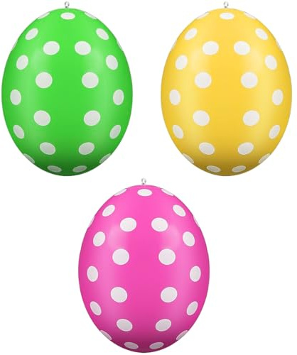 3 Stück,Aufblasbare Ostereier Ornamente,Ostern Aufblasbar Outdoor,Große Ostereier für Draußen,Ostereier Riesig,Ostern Aufblasbar,Ostereier Außenbereich