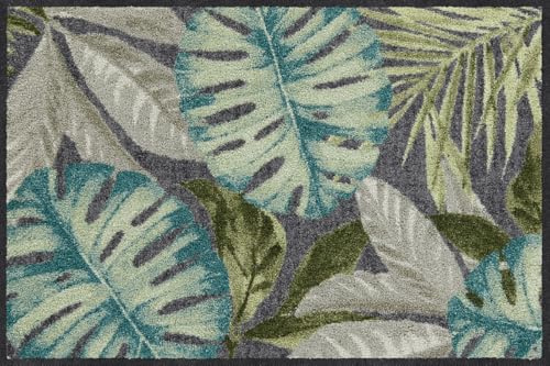Salonloewe Fussmatte Coco anthrazit I Schmutzfangmatte & Fußabtreter für Innen 50 x 75 cm