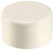 sourcing map 75mm PVC Pipe Cap Fitting, Slip End Caps DWV(Drain Waste Vent) White 2Pcs