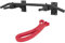 GORILLA SPORTS® Klimmzugstange - Wandmontage, mit 5 rutschfeste Griffe, bis 350 kg Belastbar, aus Stahl, inkl. Montageanleitung und Schrauben, Schwarz/Weiß - Pull Up Bar, Klimmzug Stange, Dip Bar