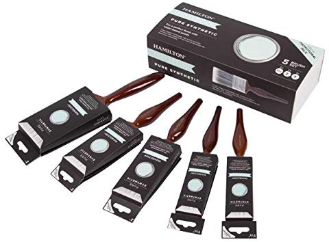 Hamilton Perfection 5 Piece Pure Synthetic Brush Box Set