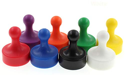 20 Stück Push Pin Magnete Kühlschrankmagnet Extra stark für Kühlschrank Dry Erase Board Magnetisches Whiteboard