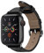 Native Union Klassisches Uhrenarmband für die Apple Watch 38/40/41mm – Echtes Italienisches Nappaleder Edelstahlelemente mit Weichem Nubuk-Futterleder (SCHWARZ)