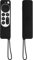 TOKERSE Case for Apple TV 4K Siri Remote 2022 3rd Gen and 2021 2nd Gen - Soft Silicone Remote Cover Case with Lanyard for Apple TV 4K / HD 2021 2022 Siri Remote Controller (2nd Gen/ 3rd Gen) - Black