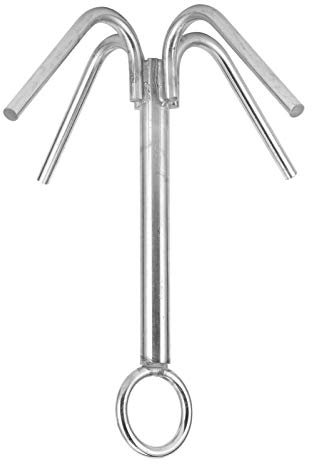 Ancora 4 Artigli Rampino per Ancora Barca Rampino Antiruggine in Acciaio Inossidabile 316 Hardware per Yacht per Barche Marine