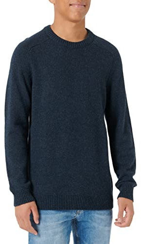 SELECTED HOMME Slhnewcoban Lambs Wool Crew Neck W Noos
