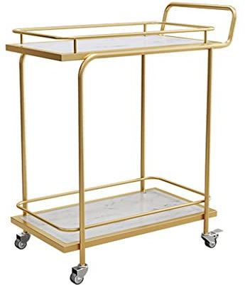 Hotel Restaurant Food Delivery Cart Trolley Cake Trolle Double Layer Haushaltsaufbewahrungswagen Teewagen (B 2 Layer)