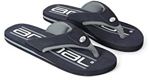 Animal Jekyl Mens Flip-Flops - Slip-on, Lightweight & Comfortable Footwear with Soft Padded upper Straps - Best for Spring Summer & Outdoors Blue Adult Shoe Size 7