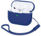 AOTUAO Compatible with AirPods Pro 2 Case Cover, Shock-Resistant Protective Silicone Case Cover for AirPods Pro 2nd Generation 2022 with Silicone Lanyard, Front LED Visible, Royal Blue