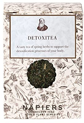 Napiers Detoxitea Herbal Blend Loose Leaf Tea Support Body's Natural Detoxification Processes 100g