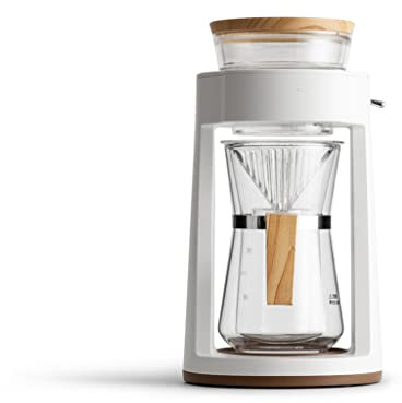 JITEM Cafetera de vidrio con gotero manual para el hogar, cafetera de goteo hecha a mano con filtro, cafetera de mesa para café o té