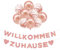 YSUVIN Welcome Home Deko, Willkommen Zuhause Girlande mit Welcome Home Banner und 10 Roségold Luftballons für Einweihungsparty, Zuhause, Geburt, Fest Dekorations