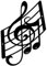 CREATCABIN Musiknoten Metall Wandkunst Dekor Musiknote Wandbehang Plaketten Ornament Eisen Wandkunst Skulptur Schild Für Innen Außen Zuhause Balkon Garten Büro Dekoration Geschenk Schwarz 30x20cm