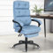 Blisswood Executive Office Chair with Footrest – Adjustable Ergonomic Desk Chair with Padded Armrest, Reclining Backrest, Lumbar Support 360° Swivel Comfy Seat Cushion for Long Hours & Home Office Use