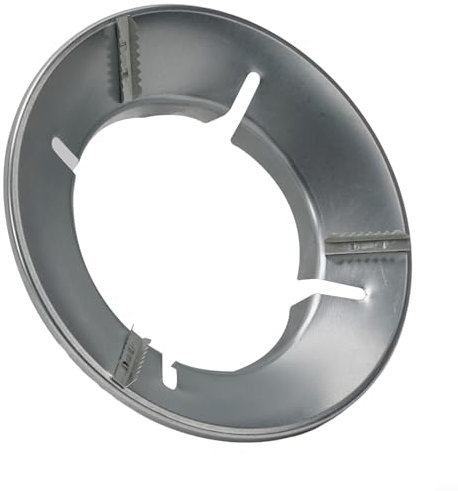 Gasherd-Abdeckung, energiesparende Abdeckung für RING Küche Windschutz Wok für Ringzubehör Edelstahl Eisen Feuerofenabdeckung (A)