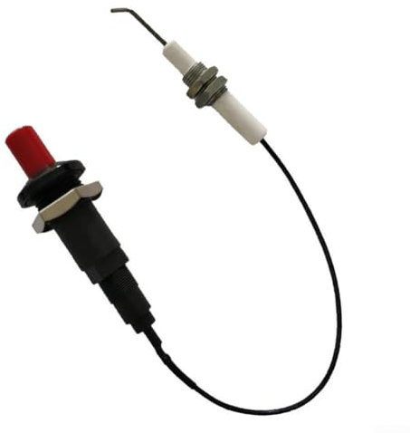Durable Piezo Igniter for Gas Stoves/Ovens, 30cm Cable Length, 5 6mm Ignition Distance, 1 Out 1 Type