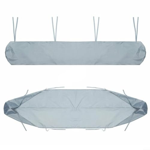 Sileduove Funda protectora para toldo, bolsa de almacenamiento para exteriores, protección contra el polvo, resistente al agua (2 m gris)