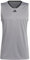 adidas Herren Basketball Legends Tank, Grey Three/Black, M