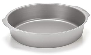 Re-Generation Bakeware 26cm Round Baking Tray - Anti-Rust & Non-Stick Tin - Ideal for Apple Pie, Quiche, or Sponge Cake