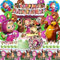 100 Pcs Masch Geburtstag, Masch Geburtstag Deko, Masch Party Dekoration, Masch Party Set, Masch Ballon Geburtstag, Masch Tortendeko, Masch Folienballon, Masch Tischdecke