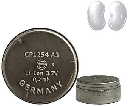 HIGHAKKU CP1254 A3 Batteria di ricambio compatibile con Sam-sung Galaxy Buds Live SM-R180 Wireless Earphones, Wireless Earbuds