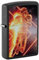 Zippo Sturmfeuerzeug - Football Player Design - Schwarz Matt - Colour Image - Nachfüllbar - Wiederverwendbar - Windfestes Design - Geschenkbox - Made in USA