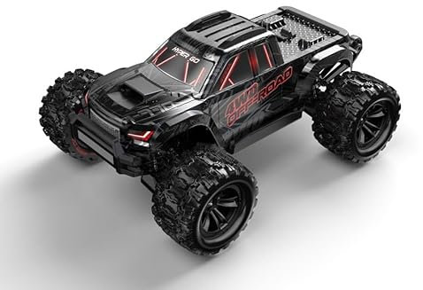 s-idee® MJX 10208 schwarz Hyper Go RC Car 1:10 Brushless Highspeed Off-Road Truck bis zu 80 km/h Hyper Go