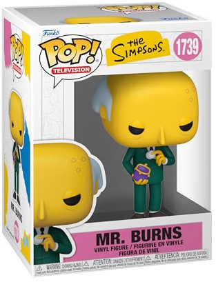 Funko Pop! TV: Simpsons 1- Mr. BurnsBurns - The Simpsons - Vinyl-Sammelfigur - Geschenkidee - Offizielle Handelswaren - Spielzeug Für Kinder und Erwachsene - TV Fans - Modellfigur Für Sammler
