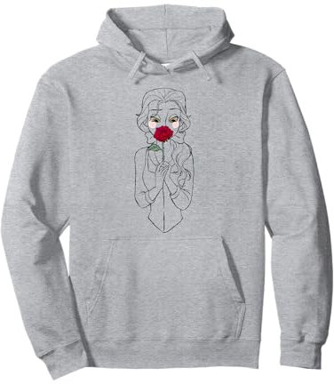Disney Die Schöne und das Biest Belle und Rose Pullover Hoodie