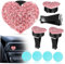 OUNONA 4stücke Auto Duftclips Stilvolle Luftausströmer Für Auto Aromatherapie Diffusoren Und Dekoration Cute Vent Clips