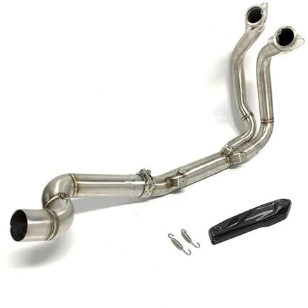 OPYJRL Système d'échappement Manchon De Raccordement pour Silencieux D'échappement De Moto Accessoires pour B&MW F900R F900XR 2020 2021(Style 1)